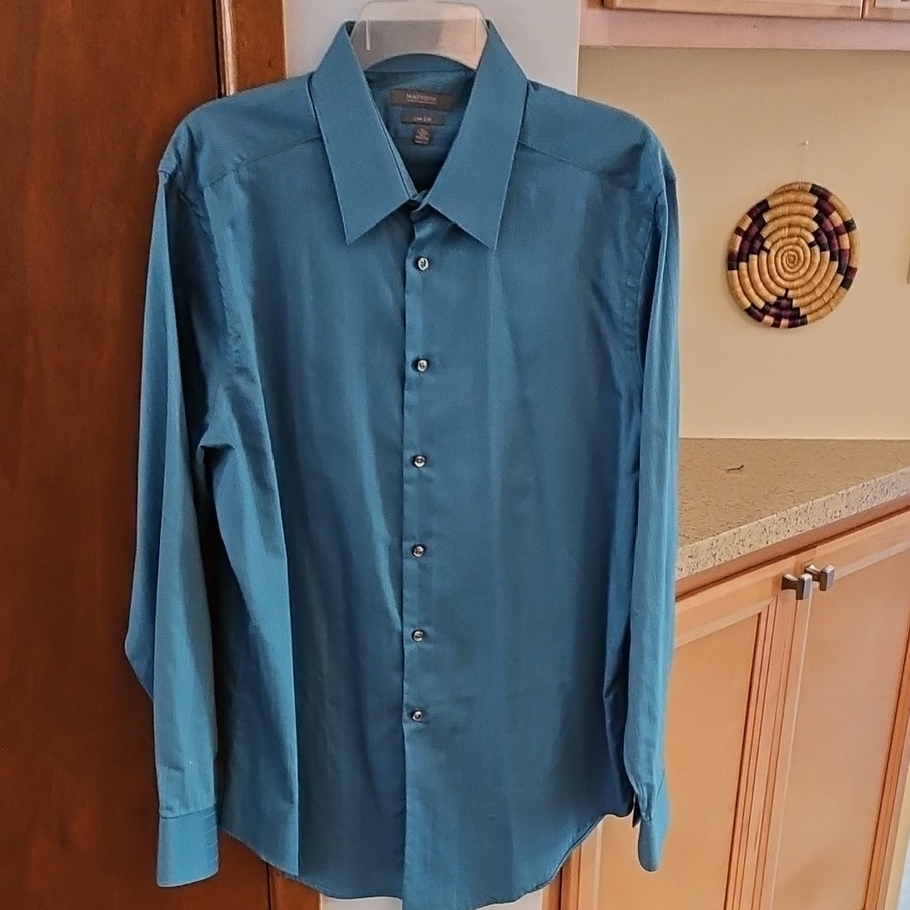Mens Madison Slim Fit Button Down Shirt